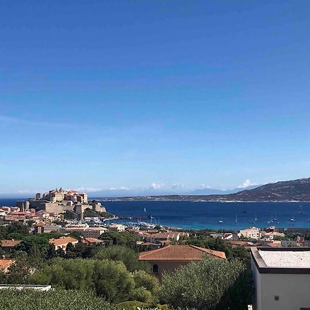 Exceptionnelle Vue Mer Calvi - Piscine - T2 Eksteriør bilde